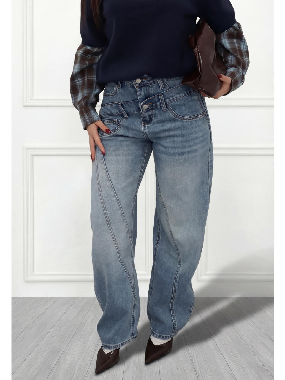 Jeans double baggy