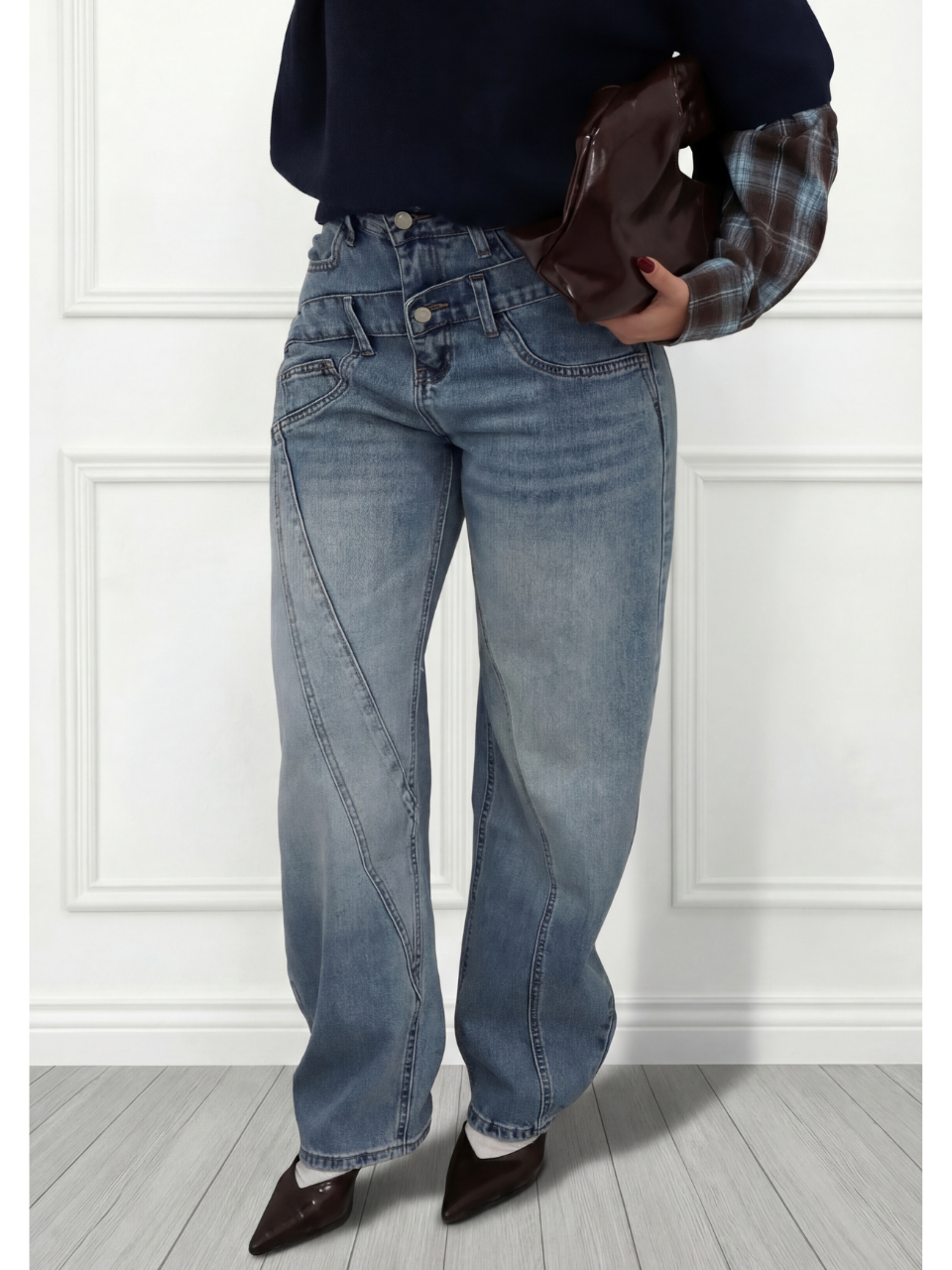 Jeans double baggy