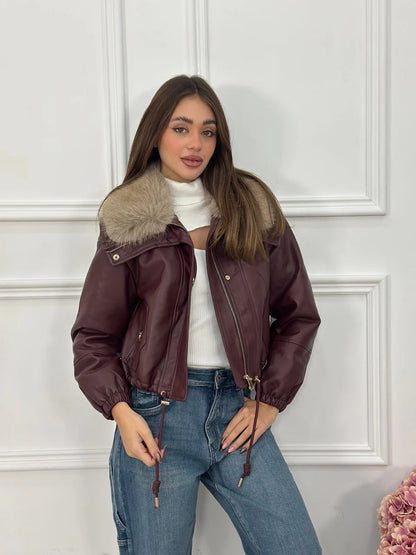 Chaqueta Crop Top Quality