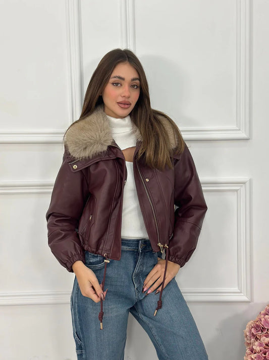 Chaqueta Crop Top Quality