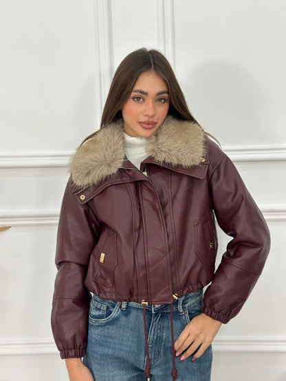 Chaqueta Crop Top Quality