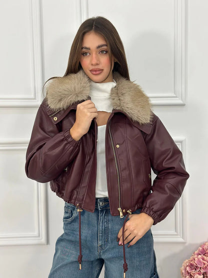 Chaqueta Crop Top Quality