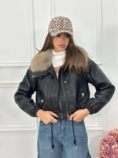 Chaqueta Crop Top Quality