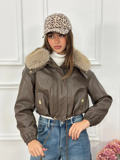 Chaqueta Crop Top Quality