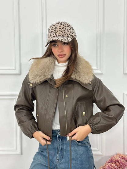 Chaqueta Crop Top Quality