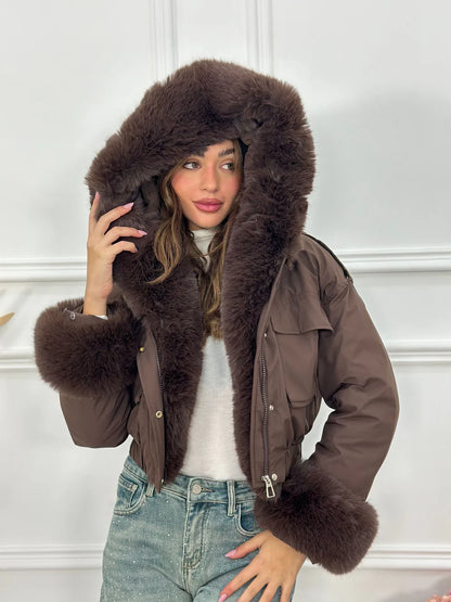 Chaqueta Crop Top Quality