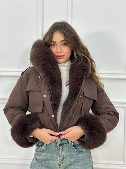 Chaqueta Crop Top Quality