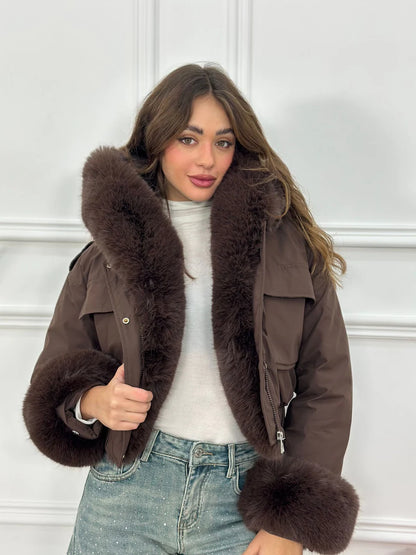 Chaqueta Crop Top Quality