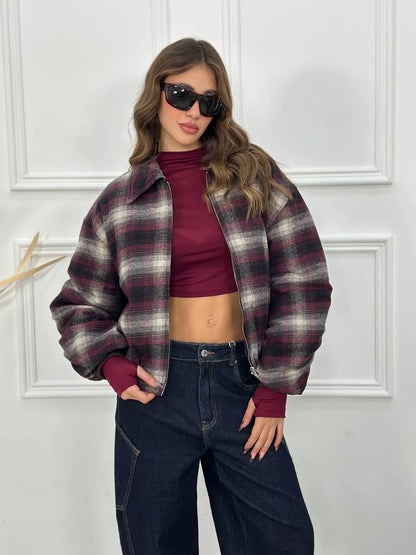 Chaqueta bomber Lumina
